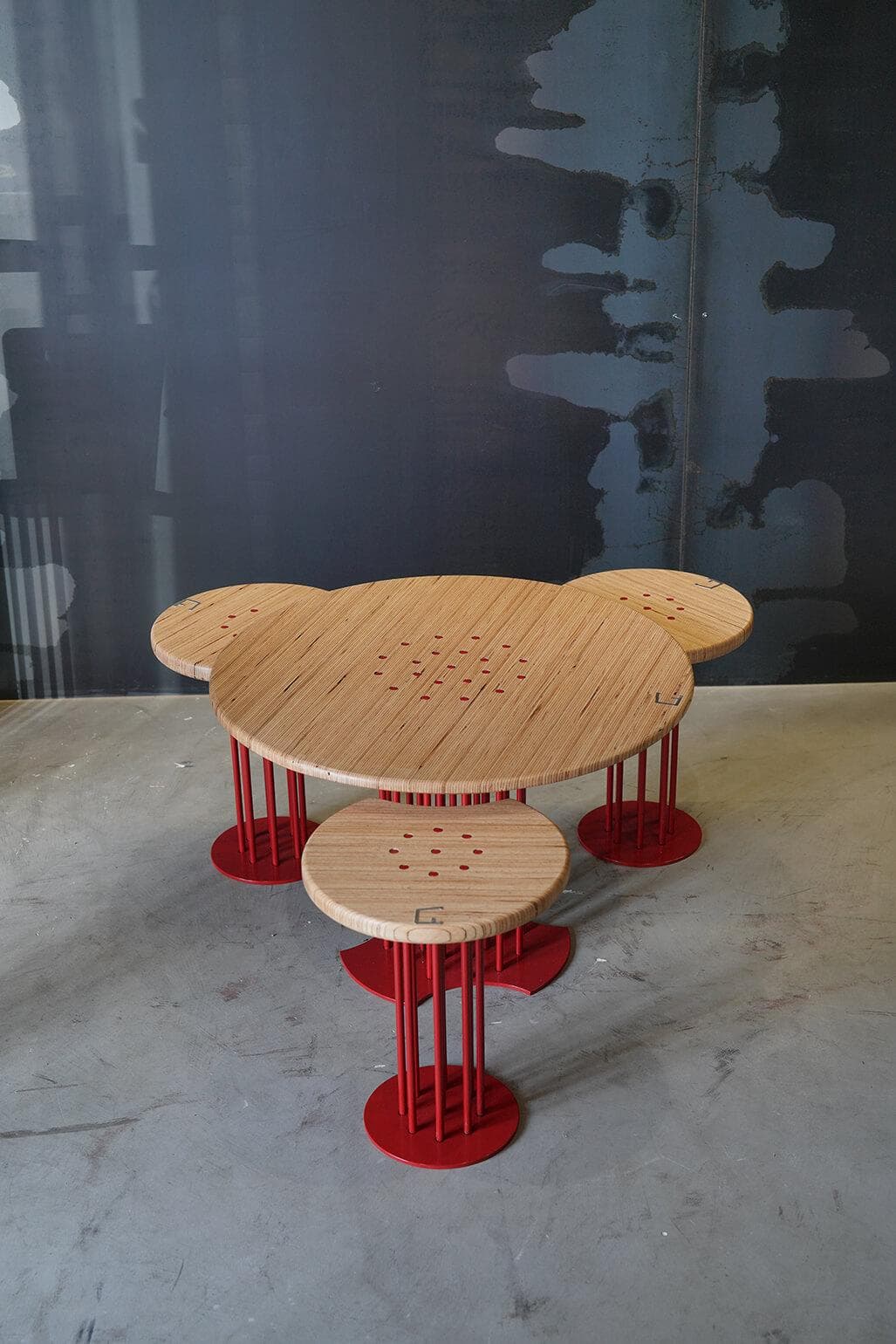 Meubles de la collection Création Pierre B.